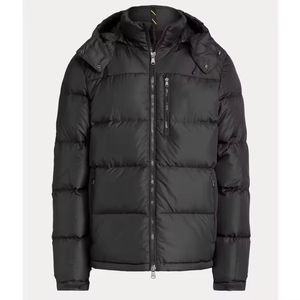 OEM personalizado a prueba de viento transpirable de secado rápido logotipo frontal de los hombres chaqueta acolchada de invierno con cuello vuelto ligero - Product Image 1