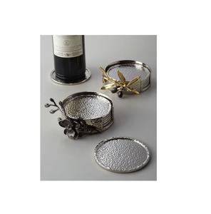 Ensemble de sous-verres classiques attrayants en aluminium résistant à la corrosion avec finition polie pour les repas formels - Product Image 3