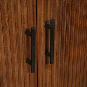 Mangohouten Levi Gabinete de barra de 100 cm Muebles de madera duraderos y elegantes para uso doméstico o comercial - Product Image 5