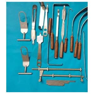 ชุดเครื่องมือทางการแพทย์แบบพรีเมี่ยมสำหรับศัลยกรรมกระดูกทำจากสเตนเลสสตีลชุดดึงสะโพกทั้งด้านหน้าและด้านหน้า - Product Image 1