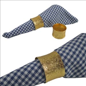 Look chic rond anneau de serviette anneau de table pièce maîtresse plaqué or fournitures de fête décoration de mariage décor à la maison au prix le moins cher - Product Image 2