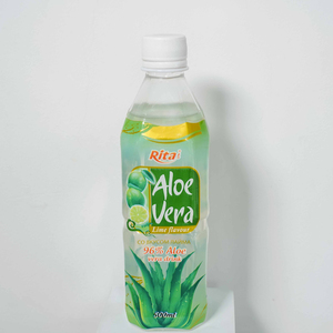 Etiqueta privada, bebida de jugo de pulpa de Aloe Vera, bebidas dietéticas sabrosas con mango, Lima, combinaciones sabrosas, botella, exportación, muestra gratis - Product Image 6
