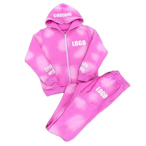 Venta caliente de calidad superior Hombres zip up Sun faded Ropa deportiva Ropa transpirable Chándales Ropa de invierno para adultos Jogging Sets - Product Image 1