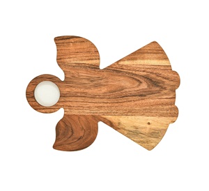 Décoration intérieure Plateau à fromage Blocs à découper Pièce unique en bois naturel Meilleure qualité pour la cuisine Planche à découper écologique. - Product Image 2