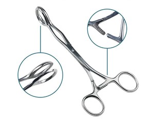 คีมหนีบลิ้นทางการแพทย์ สแตนเลส คีมกดลิ้น เครื่องมือผ่าตัดแบบเปิด ใช้สำหรับสัตวแพทย์ สำหรับแมว ม้า ใช้งานง่าย - Product Image 4