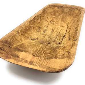 Bol en bois naturel artisanal pour la cuisine, la salle à manger, la décoration de la maison - Product Image 3