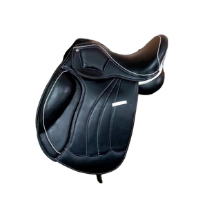 Selle de cheval western en cuir souple de qualité supérieure, très demandée | Magnifique selle de style anglais, couleur noire, nouveau design pour l'entraînement à l'équitation - Product Image 1