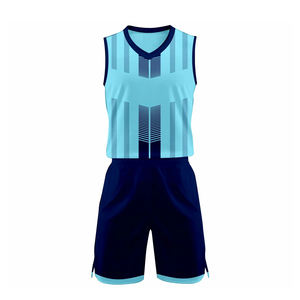Venta caliente 100% uniforme de baloncesto de poliéster de calidad superior transpirable ropa deportiva impresa ropa de equipo de entrenamiento precio bajo OEM - Product Image 3