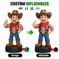 Mascotte gonflable publicitaire personnalisée pour événements promotionnels en supermarché et commerce de détail
