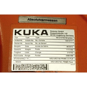 KUKA KR 210 R2700 PRIME - Product Image 3