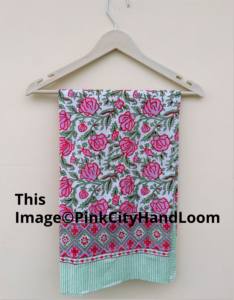 100% Pure Cotton <b>Sarongs</b> for Women Beach Coverup Pareo Party Wear Scarf Fashionable <b>Sarong</b> Block Printed <b>Sarong</b> - Product Image 4