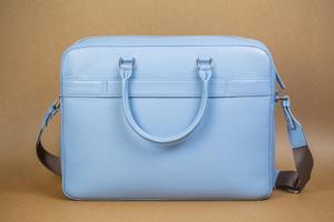 กระเป๋าเอกสารหนังแท้สำหรับผู้ชาย, กระเป๋าแล็ปท็อปแนวธุรกิจพร้อมสายสะพายไหล่ฝาครอบคอมพิวเตอร์ความจุมาก - Product Image 5