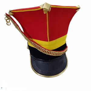 Casco Shako de la Gran Armada Francesa, placa de latón prensado, era Napoleónica, precio económico, diseño personalizado OEM, venta al por mayor - Product Image 3