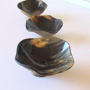 World Craft Impex Auténtico Cuenco de cuerno de búfalo Técnica tallada vikinga de alta calidad para frutas y verduras - Product Image 2