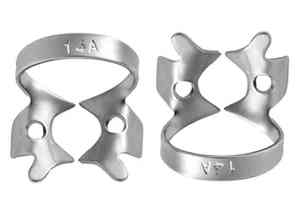 Lot de 15 pinces de barrage en caoutchouc dentaire # 14A Instruments chirurgicaux endodontiques Outils de dentiste en acier inoxydable Équipement oral - Product Image 4