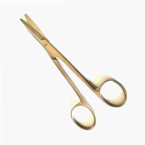 Tijeras Metzenbaum de medio oro de grado quirúrgico, hoja recta, tijera Metzenbaum quirúrgica de acero alemán - Product Image 1