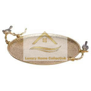 Wooden Enameled and Powder Coated Tray White Color for Food Snack and <b>Sweets</b> Serving and Display in Wedding and <b>Birthday</b> Parties - Product Image 5