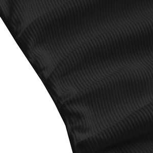 Débardeur côtelé dos nageur pour femme, sans manches, coupe ajustée, en maille extensible, décontracté, doux, respirant, uni, avec logo, pour l'été et le quotidien - Product Image 5