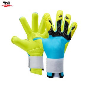 ถุงมือผู้รักษาประตูฟุตบอลสำหรับเด็กถุงมือยางหนังกันลื่นระบายอากาศ - Product Image 1