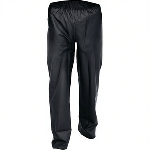 Pantalones Impermeables Negros ASATEX con PU Elástico para Pesca - Product Image 2