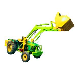 Tractor de granja duradero, máquina agrícola de servicio pesado para arar, sembrar y cosechar al mejor precio al por mayor - Product Image 1