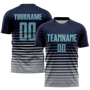 Uniformes de Fútbol Personalizados de Primera Calidad, Camisetas de Fútbol Sublimadas de Poliéster de 220 GSM, Fabricante OEM - Product Image 3