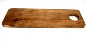 Tabla de cortar de madera maciza de Acacia con mango, Pizza para frutas y accesorios de cocina, bloque de cortar frutas para servir alimentos - Product Image 2