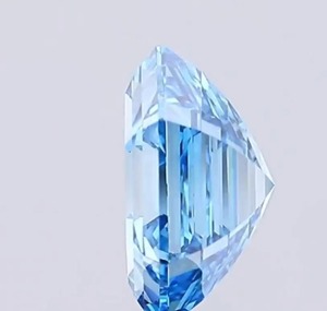 Diamante Cultivado en Laboratorio de Corte Hexagonal Azul Intenso, para Joyería, Piedras Sueltas de Color Fantasía, Proveedor Indio - Product Image 4