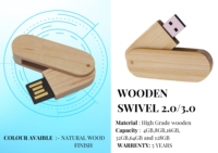 Unidad Flash personalizada de alto rendimiento guitarra estilo pulgar respetuoso con el medio ambiente madera 4GB 128 GB almacenamiento nuevo producto