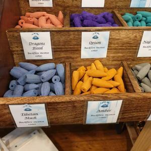 Bâtons d'encens à combustion longue-parfums-Ambre, Rose (Gulab), Jasmin (Mogra/Chameli), Nag Champa, Tubéreuse (Rajnigandha) - Product Image 1