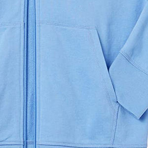 เสื้อฮู้ดดี้ผ้าฝ้าย 100% หนัก 400 กรัม แบบซิปสำหรับผู้ชาย สไตล์วินเทจ สำหรับฤดูหนาว ซิปเต็มตัว ผ้าฝ้ายผสมพื้นฐาน - Product Image 5