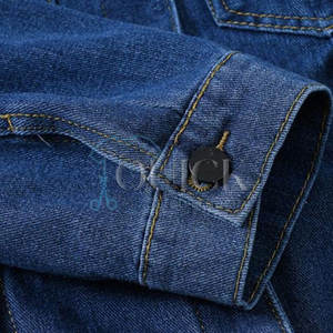 แจ็กเก็ตผ้าฝ้ายถักแบบเปิดสำหรับผู้หญิงเสื้อแจ็กเก็ตยีนส์สไตล์ใหม่ล่าสุดสำหรับฤดูหนาว - Product Image 5