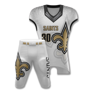Nouvel arrivage de modèles vierges personnalisés avec impression par sublimation de pantalons de football américain pour jeunes adultes et hommes uniformes maillots - Product Image 4