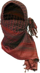 Meilleure vente 100% coton Shemagh arabe Keffieh foulard étoiles et rayures unisexe Shemagh tactique désert écharpe - Product Image 5