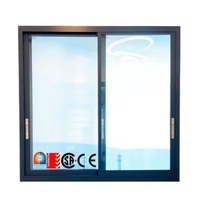 Ventana Corredera Vertical de Aluminio de Diseño Moderno Personalizado para Exteriores, Certificación NFRC AS2047, Ventanas de Vidrio Personalizadas, Aleación de Aluminio