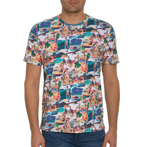 T-shirts de conception d'impression par sublimation pour hommes T-shirts de haute qualité, respirants, de grande taille, avec logo personnalisé, service OEM pour hommes - Product Image 1