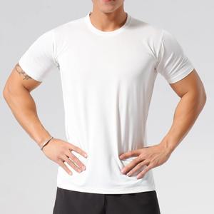 Personnalisé 100% polyester unisexe t-shirts séchage rapide sport t-shirt décontracté sublimation gym fitness t-shirts pour hommes - Product Image 2