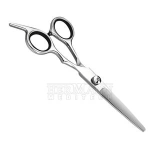 Ciseaux de barbier professionnels, ciseaux à cheveux en acier inoxydable, tranchants, durables, écologiques, légers - Product Image 2