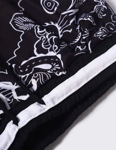 Premium haute qualité 100% coton/polyester hommes Fitness Baseball Shorts 6 pouces entrejambe solide motif blanc maille Baseball Shorts - Product Image 4