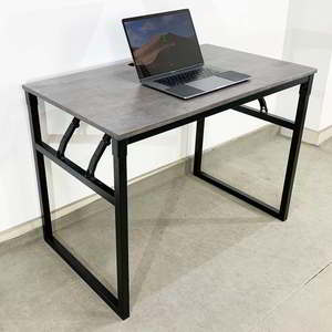Modern <b>Folding</b> Wood <b>Desk</b> 100x60cm Rubberwood SPD68154 - Product Image 2
