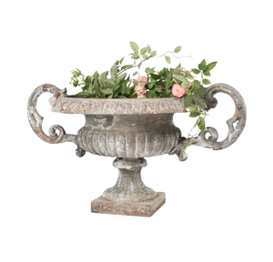 Vente chaude vieilles urnes de jardin pour la décoration de mariage nouveauté fleur urne Vase pour la décoration de centres de table de mariage de jardin - Product Image 1