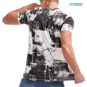 Fournisseur pakistanais de t-shirts pour hommes, coupe classique, personnalisés, 100% coton, col rond, séchage rapide, respirants, confortables - Product Image 6