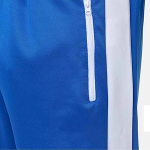 Nuevos chándales personalizados para hombre en 100% Panel de poliéster Ropa de entrenamiento deportivo de trabajo Cuello de arena Pantalones de longitud completa Traje de ropa activa - Product Image 4