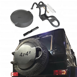Convient pour les pièces <span class=keywords><strong>de</strong></span> voiture tout-terrain en fibre <span class=keywords><strong>de</strong></span> carbone W463 <span class=keywords><strong>4X4</strong></span> Style, housse <span class=keywords><strong>de</strong></span> <span class=keywords><strong>roue</strong></span> <span class=keywords><strong>de</strong></span> <span class=keywords><strong>secours</strong></span> avec supports pour Classe G W463 1990~2018y - Product Image 1