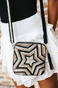 Bolsa bordada con cuentas de moda con cinturón de hombro - Product Image 2