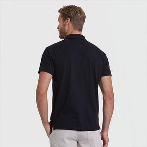 Chemise polo pour homme, 100% coton, col montant, coupe parfaite, broderie, fabriquée avec des tissus durables - Product Image 3