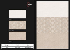Diseño atractivo Comprar buena calidad 300x600mm Nuevo producto Azulejo de cerámica de elevación frontal para decoración de paredes 8mm de espesor - Product Image 3