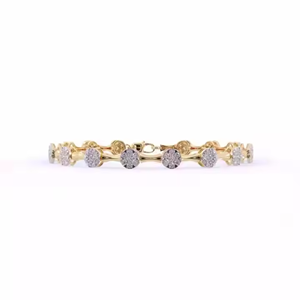 Bracelet de tennis en diamant Hip Hop Moissanite unisexe en argent sterling 925 \ or tailles polyvalentes 2mm-5mm pour homme et femme - Product Image 2