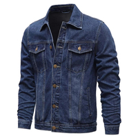 Veste en jean élégante pour hommes Matériau de qualité supérieure Ajustement moderne Parfait pour les tenues de bureau en voyage ou le confort en toute saison