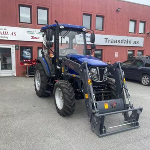 Tracteur agricole Lovol 504 M. avec chargeur frontal 4x4, moteur diesel, pour labour, plantation et récolte efficaces. - Product Image 1